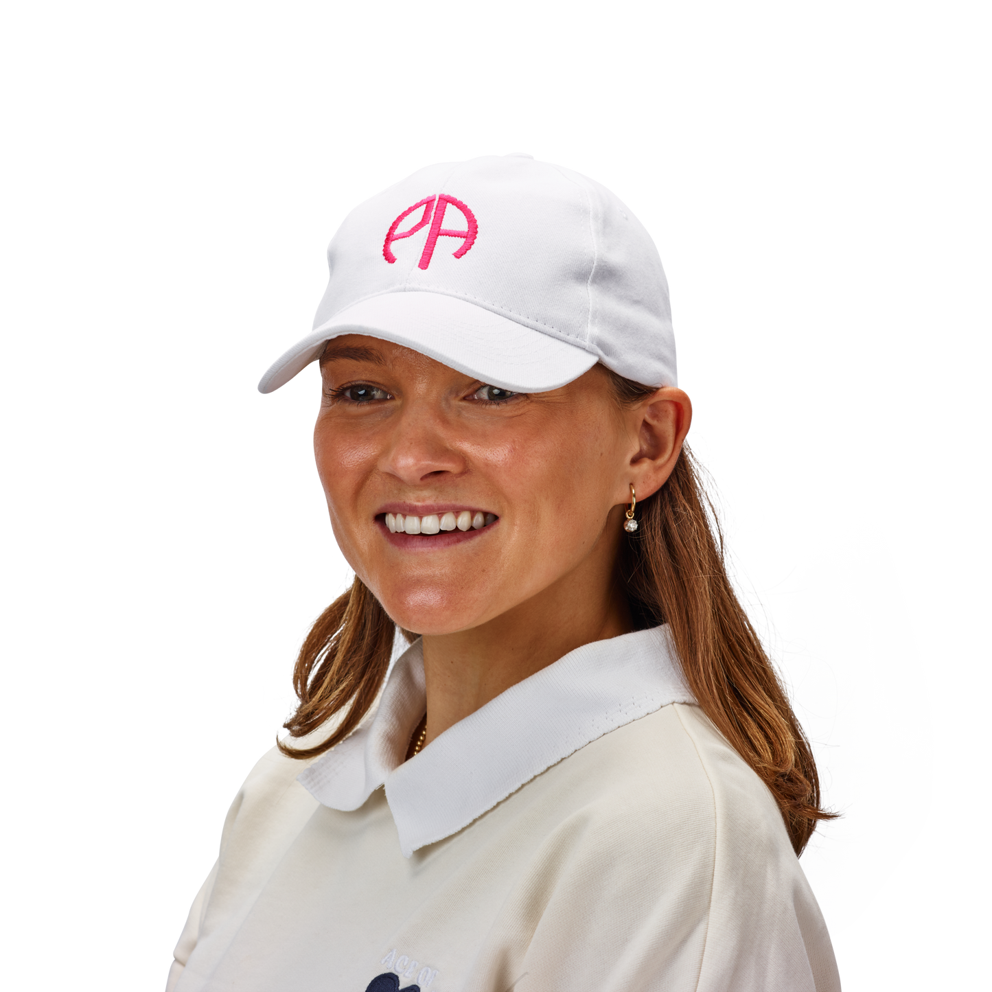White Logo Cap